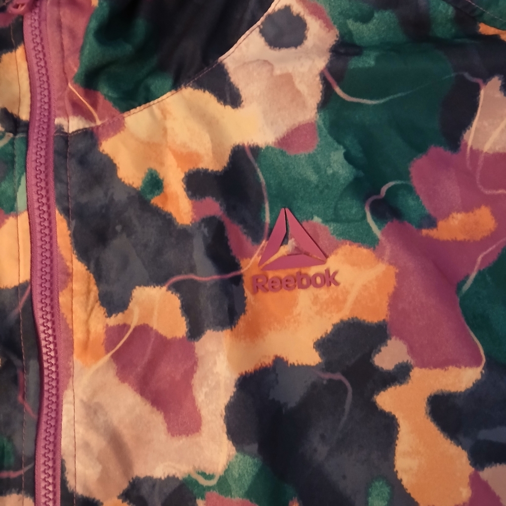 Colorful Reebok Track Jacket XL - Picture 3 of 9
